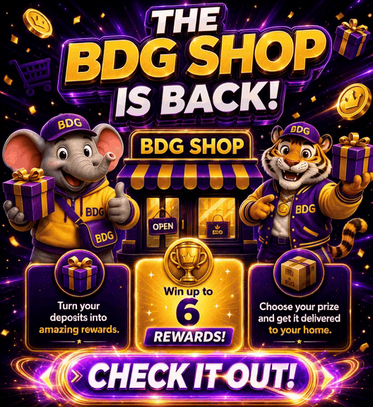 Bdg Shop is back!