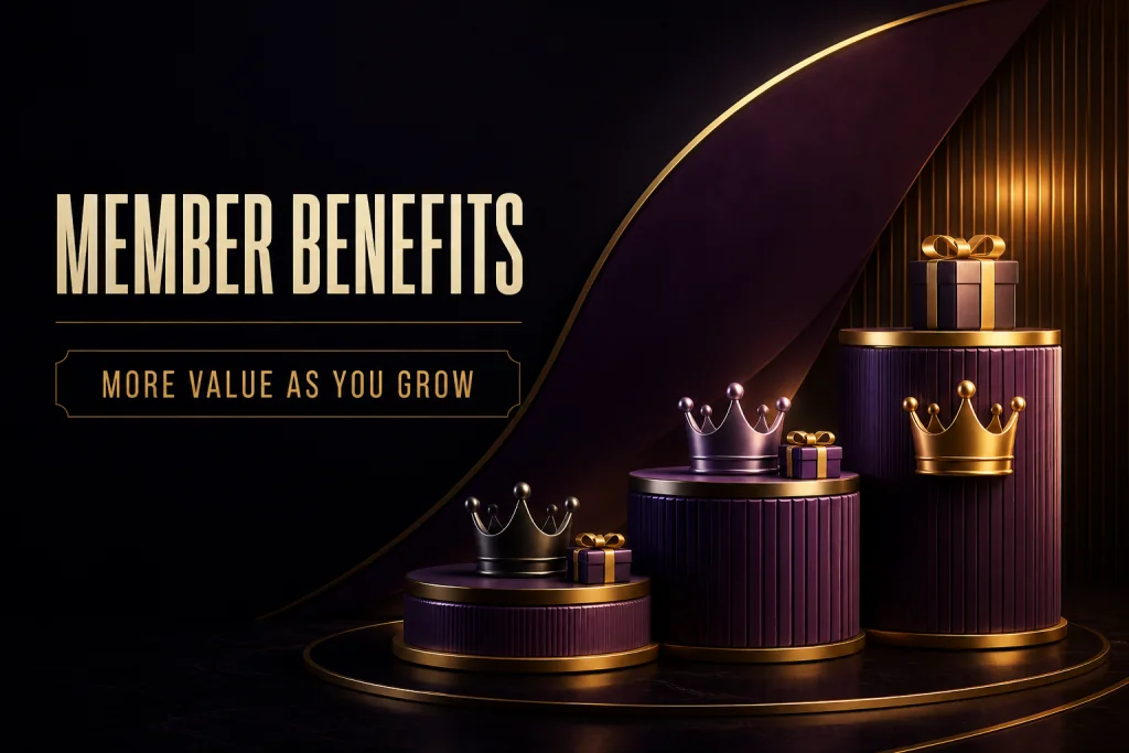 Member benefits that grow with activity