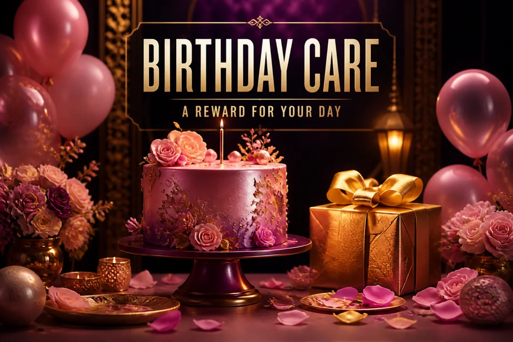 Birthday Care campaign artwork