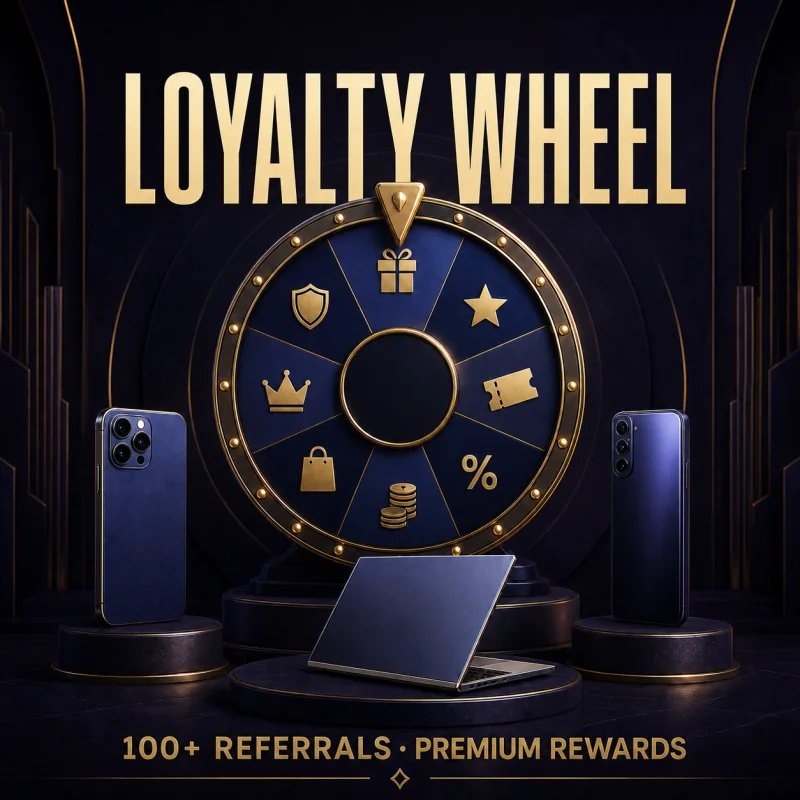 Loyalty Wheel referral program